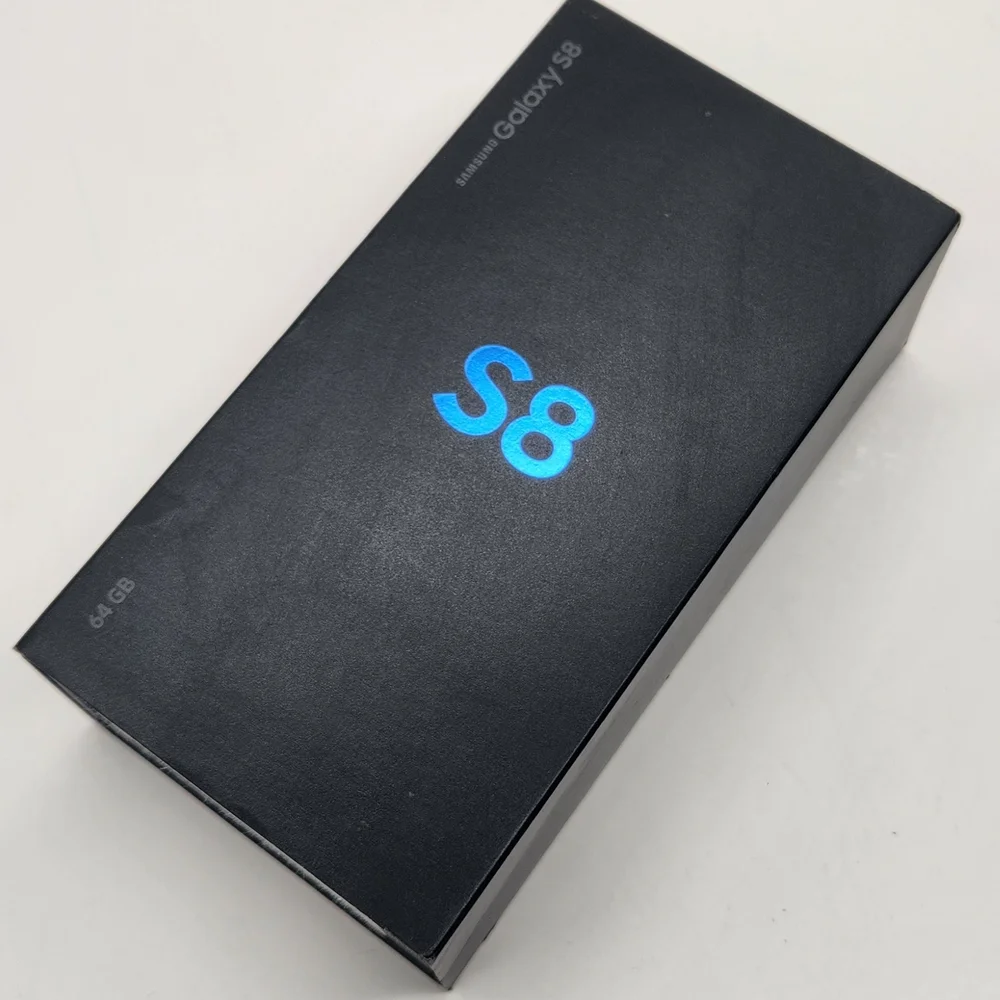 Samsung S8 EMPTY BOX- NO PHONE NOR INSERTS- Very Study Packaging